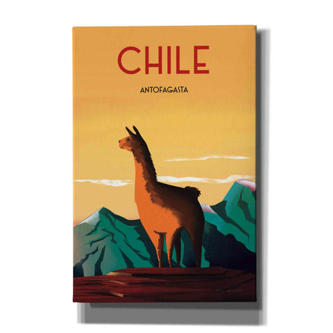 Image of 'Chile' by Omar Escalante, Canvas Wall Art