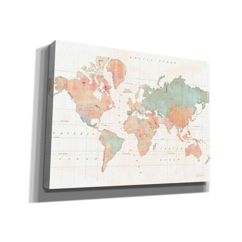 Image of 'Across the World II' by Sue Schlabach, Canvas Wall Art