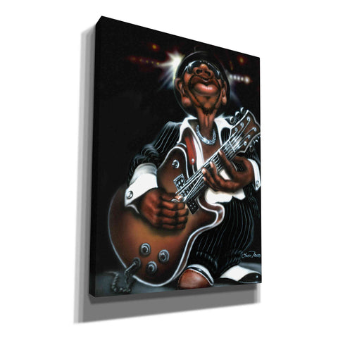 Image of 'Jazzman Cool' by Leonard Jones, Canvas Wall Art
