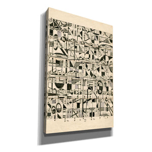 'Graphic Notes' by Nikki Galapon, Canvas Wall Art