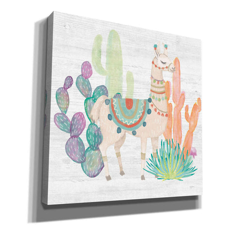 Image of 'Lovely Llamas II' by Mary Urban, Canvas Wall Art