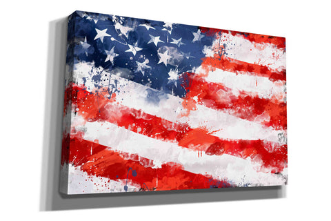 Image of 'American Flag', Canvas Wall Art