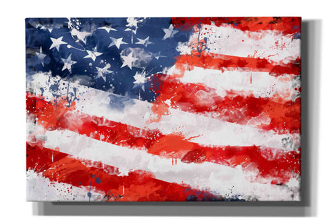 Image of 'American Flag', Canvas Wall Art