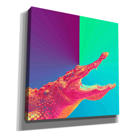 Image of 'Alligator Crush,' Canvas Wall Art