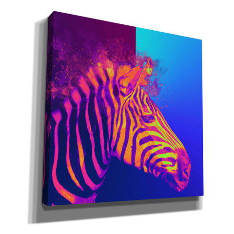 Image of 'Zebra Crush,' Canvas Wall Art