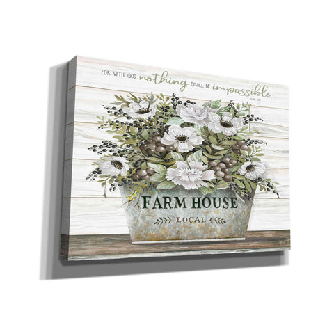 Image of 'Nothing Shall Be Impossible' by Cindy Jacobs, Canvas Wall Art