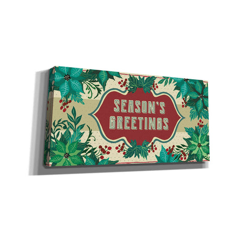 Image of 'Nostalgic Season's Greetings' by Cindy Jacobs, Canvas Wall Art