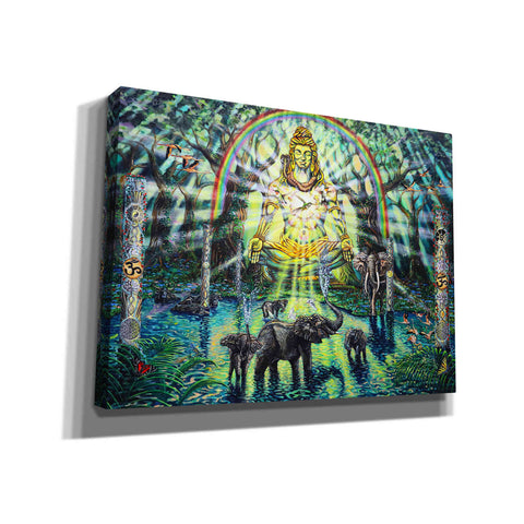 Image of 'Shiva Elephants ' by Jan Kasparec, Canvas Wall Art