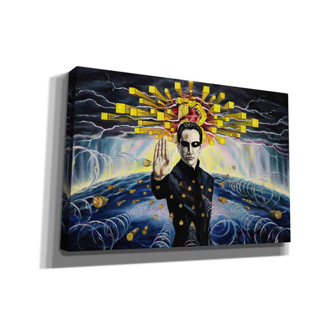 Image of 'Neo The One' by Jan Kasparec, Canvas Wall Art