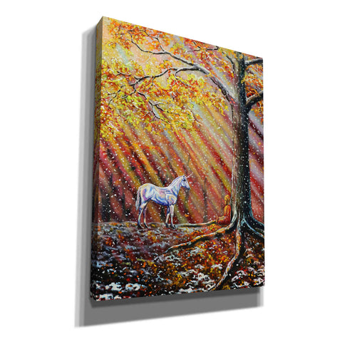 Image of 'First Snow' by Jan Kasparec, Canvas Wall Art