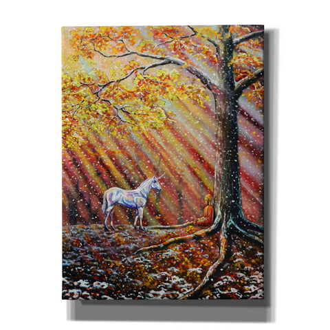 Image of 'First Snow' by Jan Kasparec, Canvas Wall Art