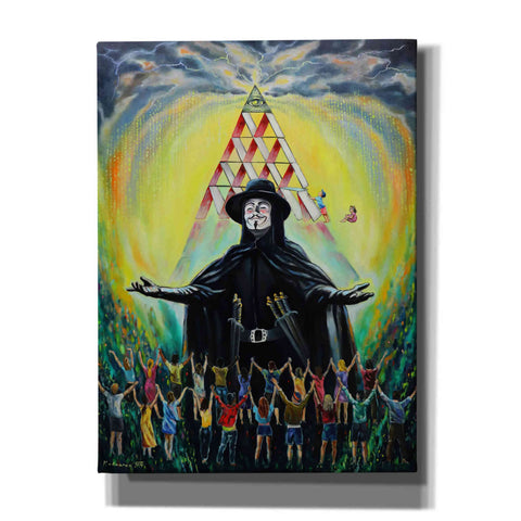 Image of 'Revolution' by Jan Kasparec, Canvas Wall Art