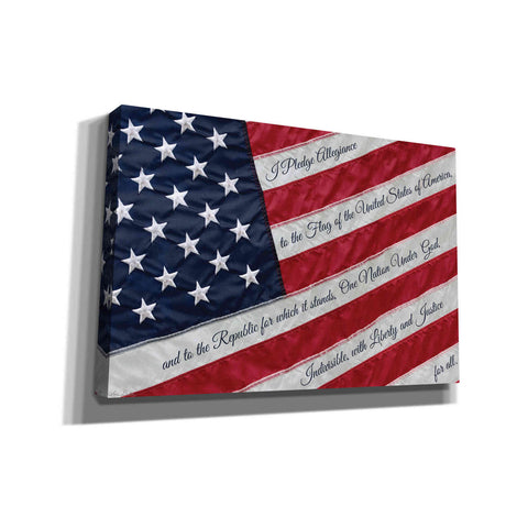 Image of 'I Pledge Allegiance II' by Lori Deiter, Canvas Wall Art
