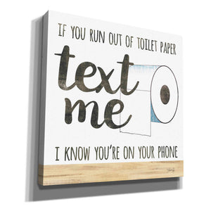 'Text Me' by Marla Rae, Canvas Wall Art