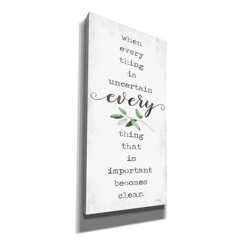 Image of 'What's Important Becomes Clear' by Marla Rae, Canvas Wall Art