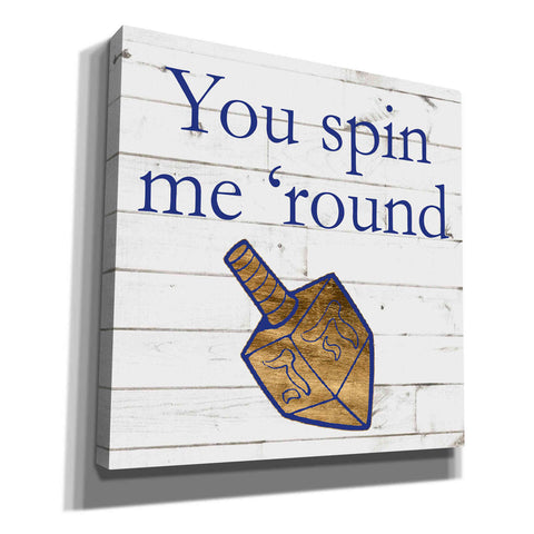 Image of 'Punny Hanukkah Collection D' by Alicia Ludwig, Canvas Wall Art