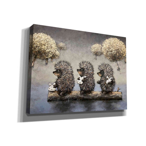 Image of 'Hedgehog Dreamland' by Alexander Gunin, Canvas Wall Art