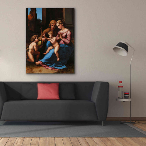 Image of 'Madonna of Divine Love' by Raphael, Canvas Wall Art,40 x 54