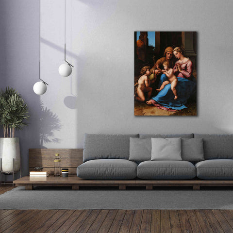 Image of 'Madonna of Divine Love' by Raphael, Canvas Wall Art,40 x 54