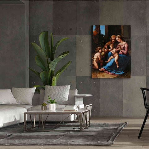 Image of 'Madonna of Divine Love' by Raphael, Canvas Wall Art,40 x 54