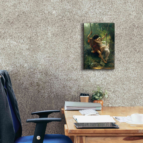 Image of 'Springtime' by Pierre Auguste Cot, Canvas Wall Art,12 x 18