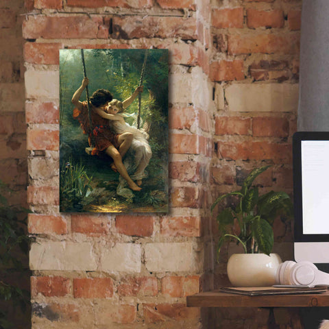 Image of 'Springtime' by Pierre Auguste Cot, Canvas Wall Art,12 x 18