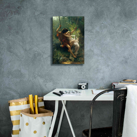 Image of 'Springtime' by Pierre Auguste Cot, Canvas Wall Art,12 x 18