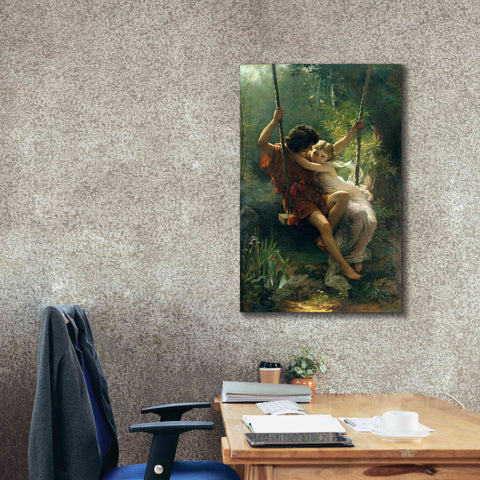 Image of 'Springtime' by Pierre Auguste Cot, Canvas Wall Art,26 x 40