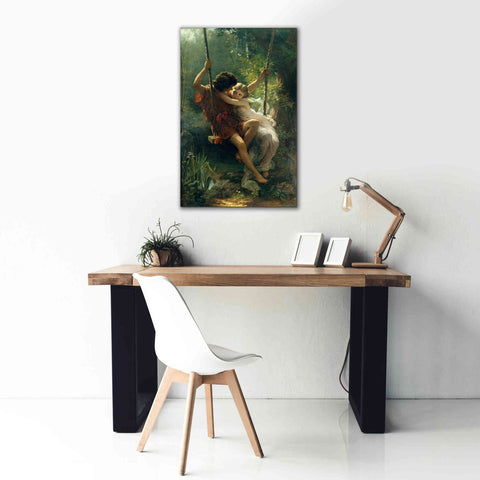Image of 'Springtime' by Pierre Auguste Cot, Canvas Wall Art,26 x 40