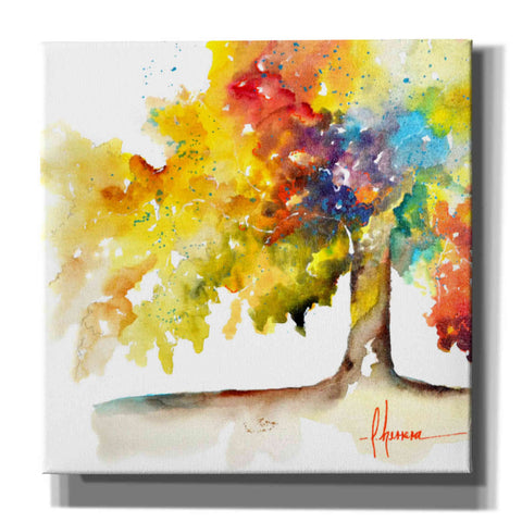 Image of 'Rainbow Trees I' by Leticia Herrera, Canvas Wall Art