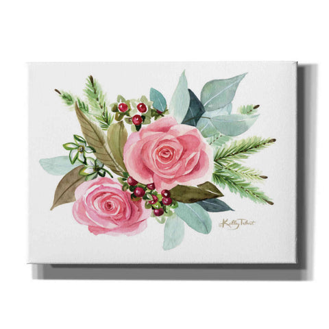 Image of 'Cottage Christmas' by Kelley Talent, Canvas Wall Art