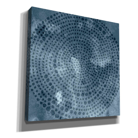 Image of 'Indigo Wheel I' by Chariklia Zarris, Canvas Wall Art
