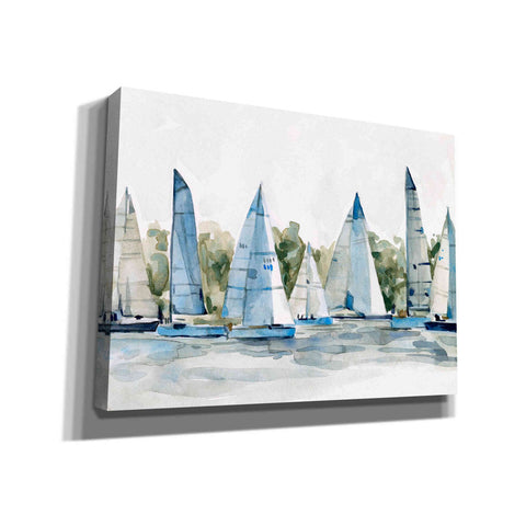 Image of 'Pastel Marina I' by Emma Scarvey, Canvas Wall Art