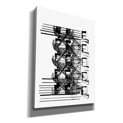 Image of 'NYC in Pure BandW XV' by Jeff Pica, Canvas Wall Art