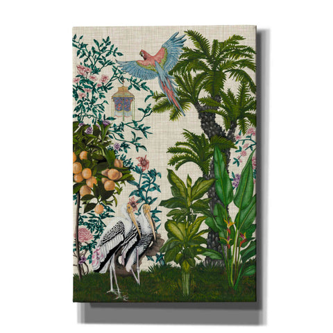Image of 'Paradis Chinoiserie II' by Naomi McCavitt, Canvas Wall Art