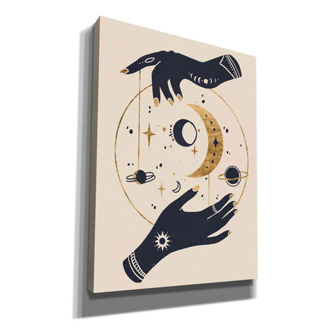 Image of 'Moon Hands II' by Annie Warren, Canvas Wall Art