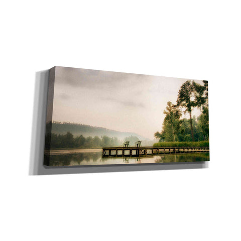 Image of 'Two Green Chairs' by Danny Head, Canvas Wall Art