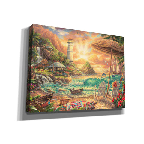 Image of 'Love the Beach' by Chuck Pinson, Canvas Wall Art