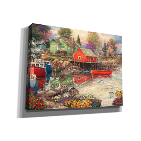 Image of 'Quiet Cove' by Chuck Pinson, Canvas Wall Art