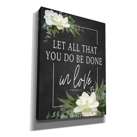 Image of 'Let All That You Do' by Heidi Kuntz, Canvas Wall Art