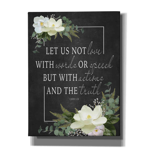 Image of 'Let Us Not Love' by Heidi Kuntz, Canvas Wall Art