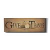 'Give Thanks' by Pam Britton, Canvas Wall Art