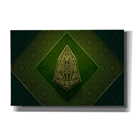 Image of 'Celtic Knot EOS Crypto' by Katalina, Canvas Wall Art