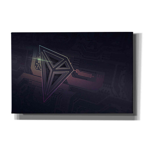 Image of 'Crypto-Tron' by Katalina, Canvas Wall Art