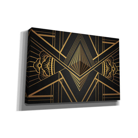 Image of 'Art Deco Ethereum' by Katalina, Canvas Wall Art