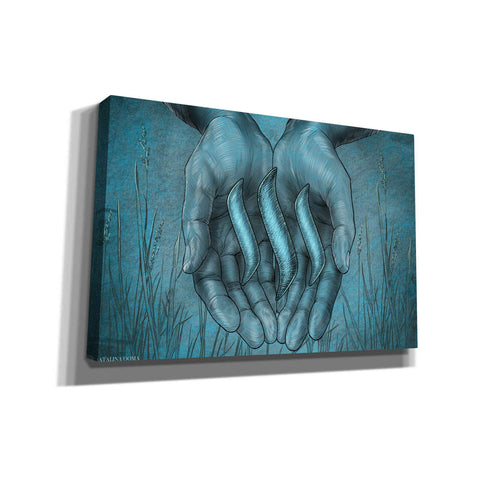 Image of 'Steem Crypto' by Katalina, Canvas Wall Art