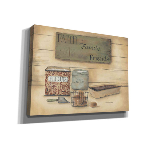 Image of 'Faith Family Friends' by Pam Britton, Canvas Wall Art