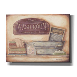 'Mom's Wash Room' by Pam Britton, Canvas Wall Art