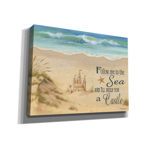 Image of 'Sandcastle' by Pam Britton, Canvas Wall Art
