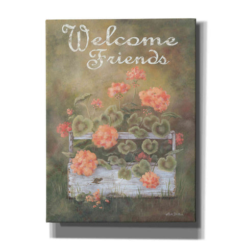 Image of 'Spring Geraniums' by Pam Britton, Canvas Wall Art